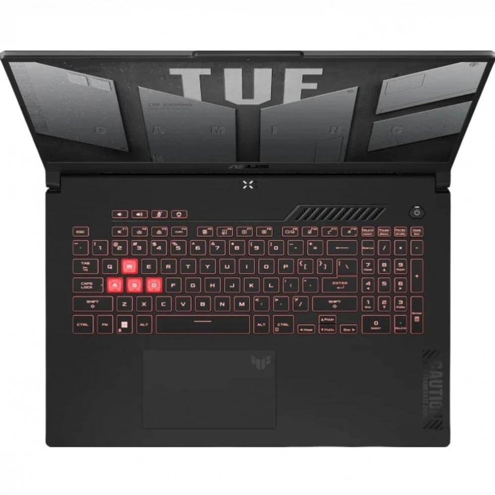 Ноутбук Asus TUF Gaming A17 2023 FA707NUQ-HX034 90NR0QH5-M001T0 17.3 ", FHD 1920x1080 (16:9), AMD, Ryzen 7, 16 Гб, 1 ТБ, nVidia GeForce RTX 4050