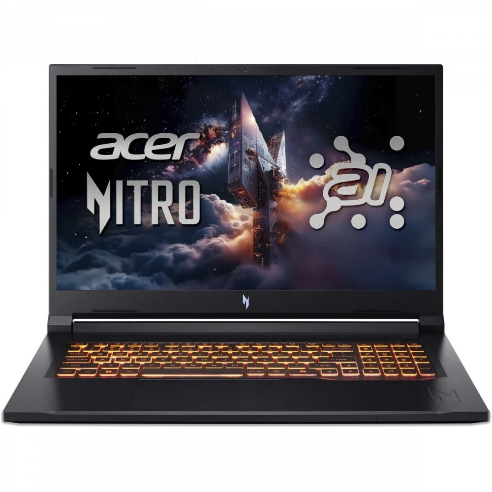 Ноутбук Acer Nitro V 17 AI ANV17-41 NH.QYVCD.00B 17.3 ", FHD 1920x1080 (16:9), AMD, Ryzen 7, 16 Гб, 512 ГБ, nVidia GeForce RTX 5060