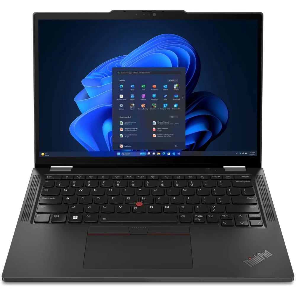 Ноутбук Lenovo ThinkPad X13 2-in-1 Gen 5 21LW001TUS 13.3 ", WUXGA 1920x1200 (16:10), Intel, Core 7, 16 Гб, 1 ТБ, Intel Graphics, Windows 11 Pro