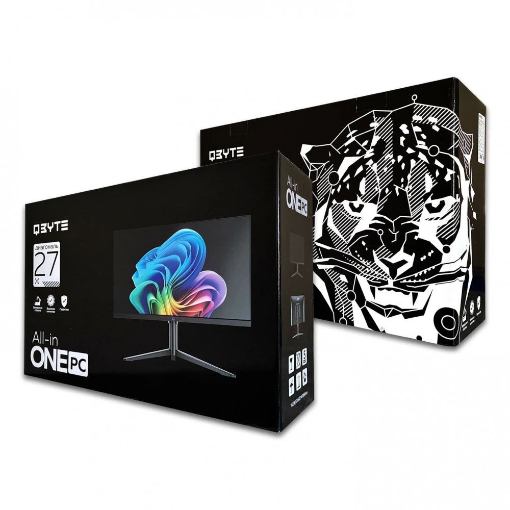 Моноблок Qbyte QB103 27 ", Intel, Core i7, 1255U, 1.7, 16 Гб, 1 Тб