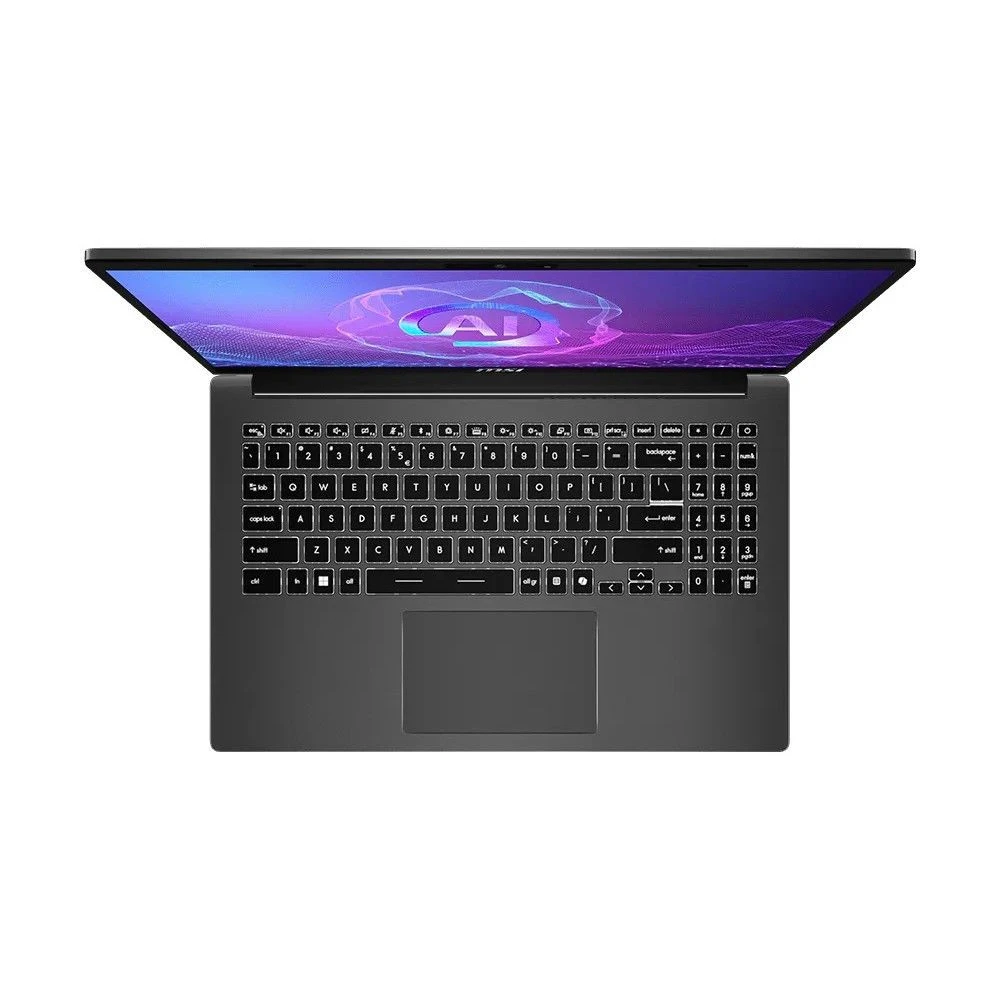 Ноутбук MSI Modern A15 AI+ F3HMG-040XRU 9S7-15SK21-040 15.6 ", FHD 1920x1080 (16:9), AMD, Ryzen AI 5, 16 Гб, 512 ГБ, AMD Radeon Graphics