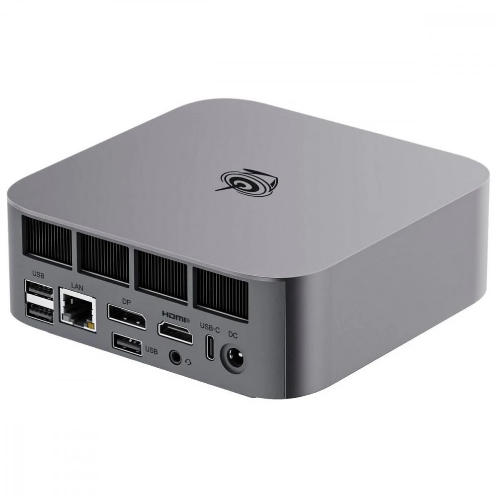 Персональный компьютер Beelink SER8 Space Gray BL/SER8/8745HS/32G/1TB/Space Gray Ryzen 7, 8745HS, 3.6, 32 Гб, DDR5-5600, Windows 11 Pro