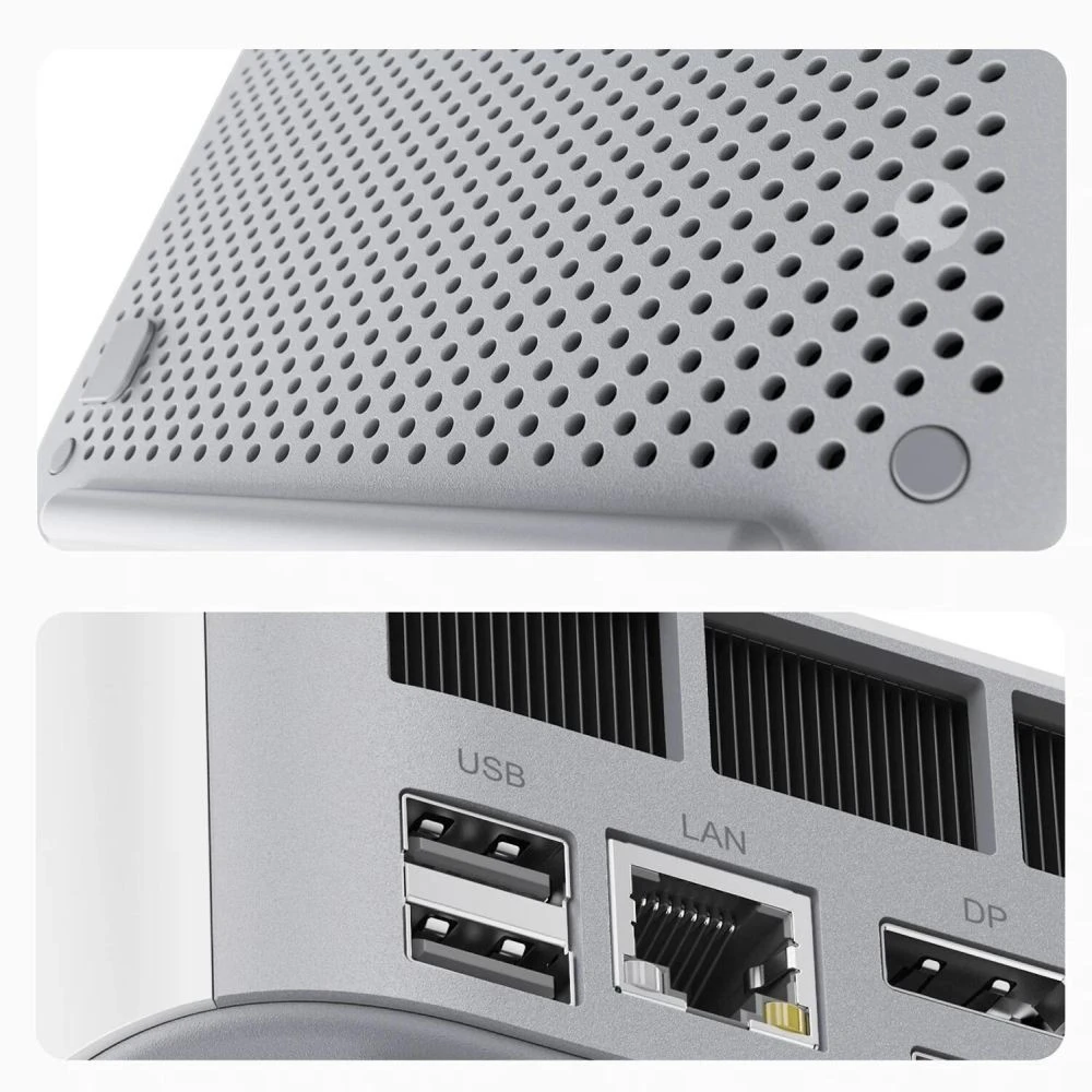 Персональный компьютер Beelink BL/SER9 PRO/255/24G/500G/Space Gray Ryzen 7, H255, 3.8, 24 Гб, DDR5-6400, Windows 11 Pro
