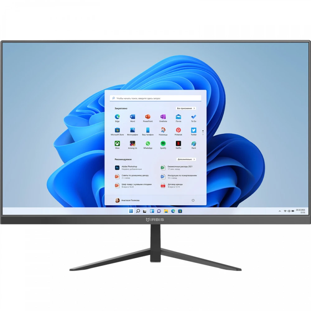 Моноблок Irbis MB2385-NNC-005 23.8 ", Intel, Core i5, 1135G7, 2.4, 16 Гб, 512 Гб