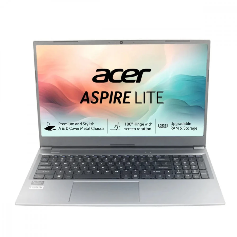 Ноутбук Acer Aspire Lite UN.31ZSI.06B 15.6 ", FHD 1920x1080 (16:9), AMD, Ryzen 3, 8 Гб, 256 ГБ, AMD Radeon, Windows 11 Home