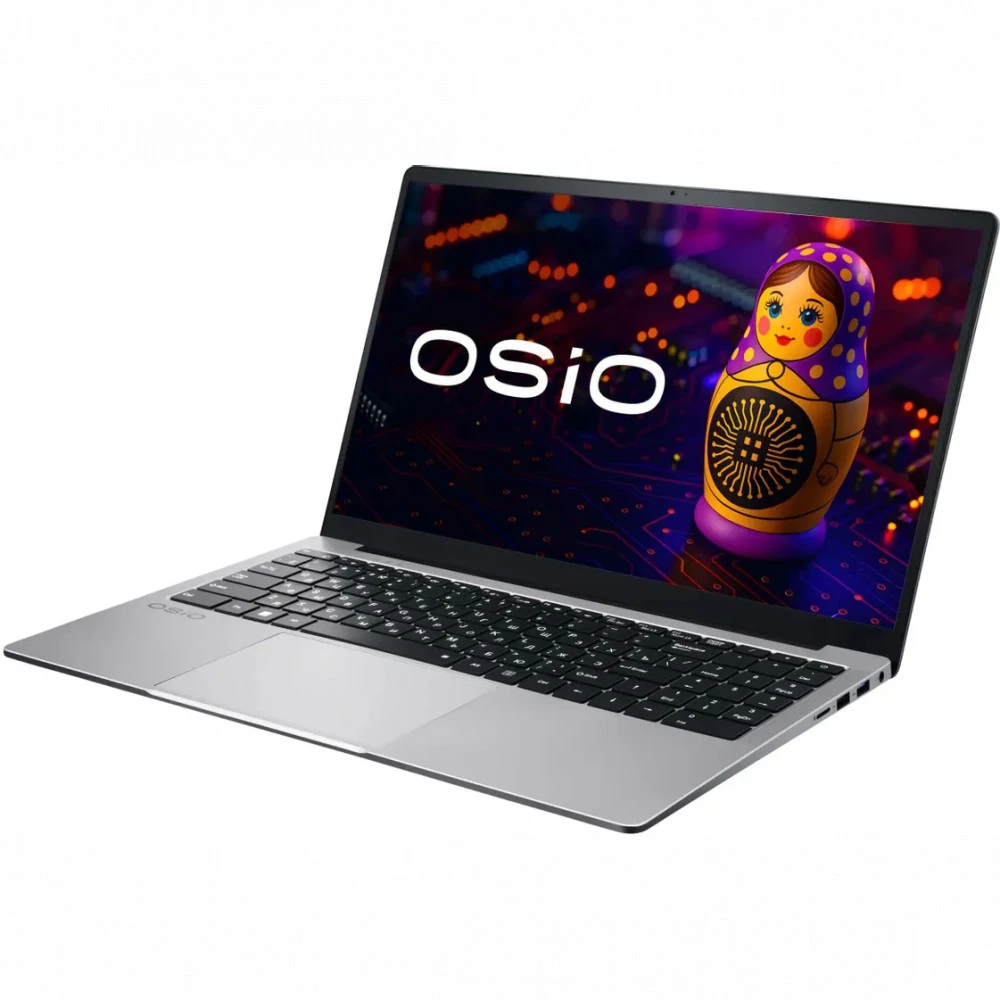 Ноутбук OSIO FocusLine F150a-026 F150A-026 15.6 ", FHD 1920x1080 (16:9), AMD, Ryzen 5, 16 Гб, 512 ГБ, AMD Radeon Graphics, Windows 11 Home