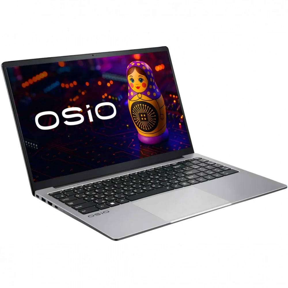 Ноутбук OSIO FocusLine F150a-026 F150A-026 15.6 ", FHD 1920x1080 (16:9), AMD, Ryzen 5, 16 Гб, 512 ГБ, AMD Radeon Graphics, Windows 11 Home