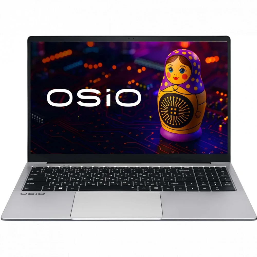 Ноутбук OSIO FocusLine F150a-026 F150A-026 15.6 ", FHD 1920x1080 (16:9), AMD, Ryzen 5, 16 Гб, 512 ГБ, AMD Radeon Graphics, Windows 11 Home
