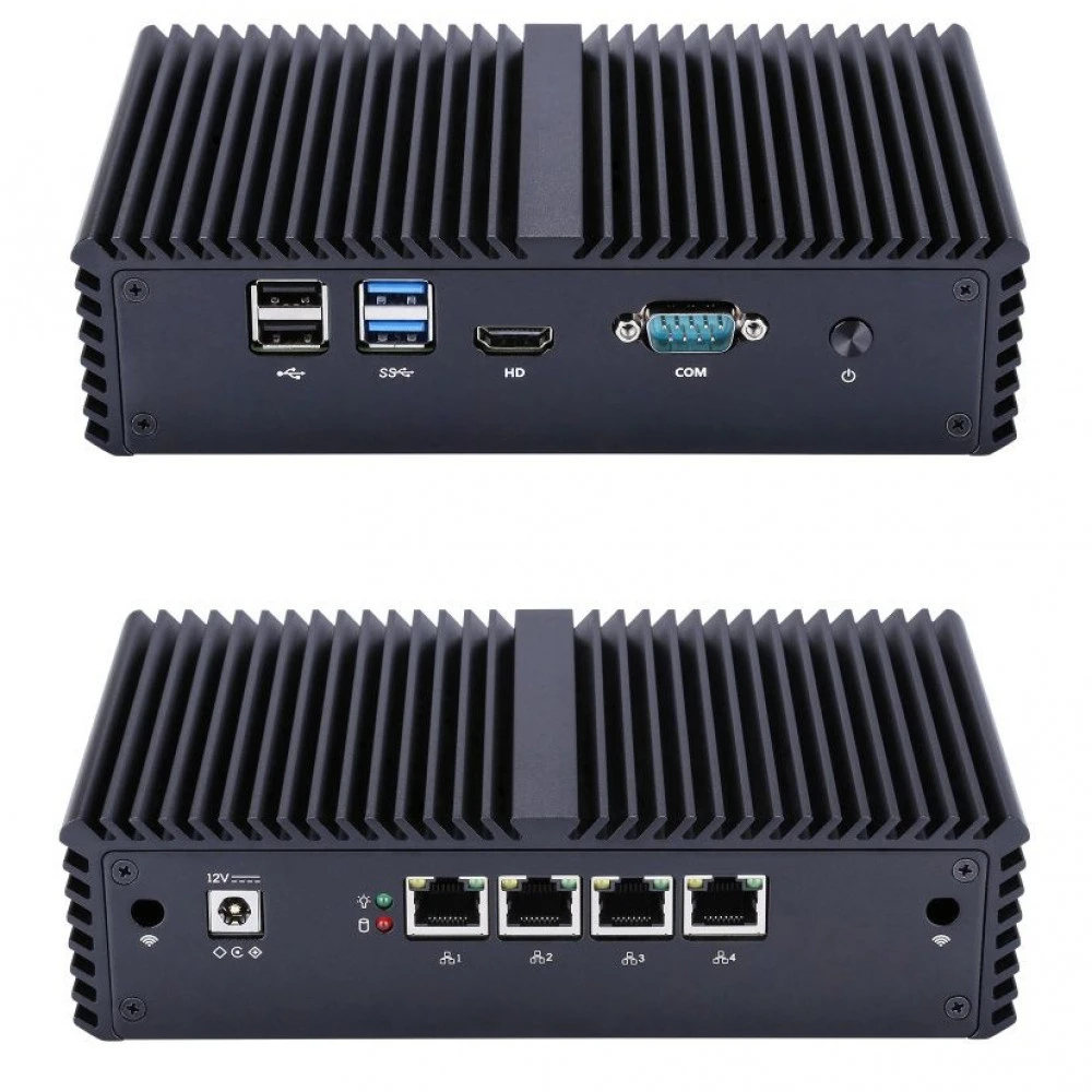 Персональный компьютер Qotom Q355G4-S05 I5 5200U Core i5, 2.2, 8 Гб, DDR3-1600