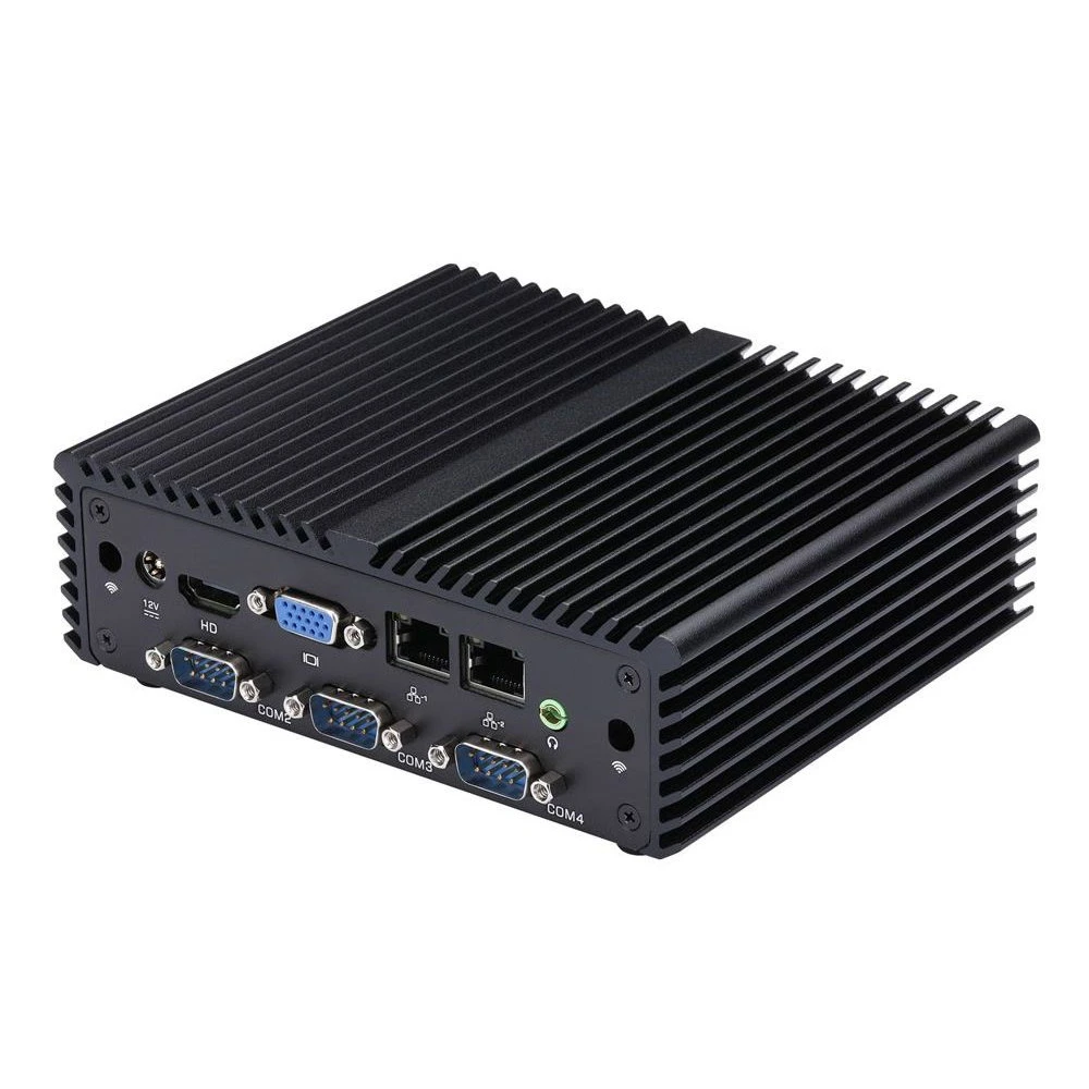 Персональный компьютер Qotom Q190P-S08 J1900 Celeron, J1900, 2.0, 4 Гб, DDR3-1333