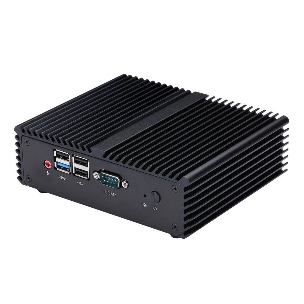 Персональный компьютер Qotom Q190P-S08 J1900 Celeron, J1900, 2.0, 4 Гб, DDR3-1333