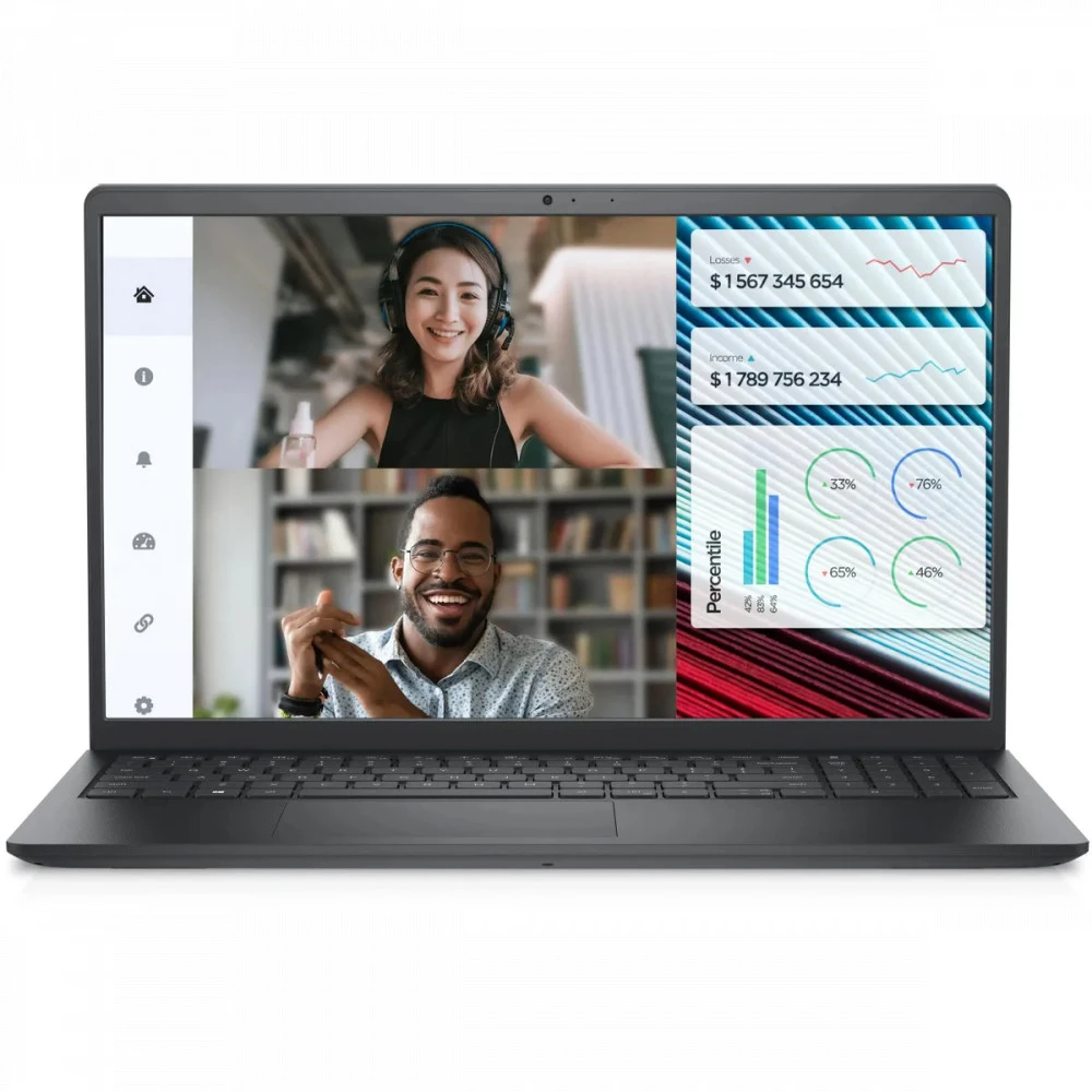 Ноутбук Dell Vostro 3520 3520-3850 15.6 ", FHD 1920x1080 (16:9), Intel, Core i3, 8 Гб, 512 ГБ, Intel UHD Graphics