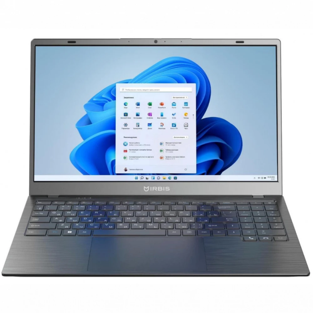 Ноутбук Irbis 15NBC1013 15.6 ", FHD 1920x1080 (16:9), Intel, Celeron, 8 Гб, 128 ГБ, Intel UHD Graphics, Windows 11 Pro