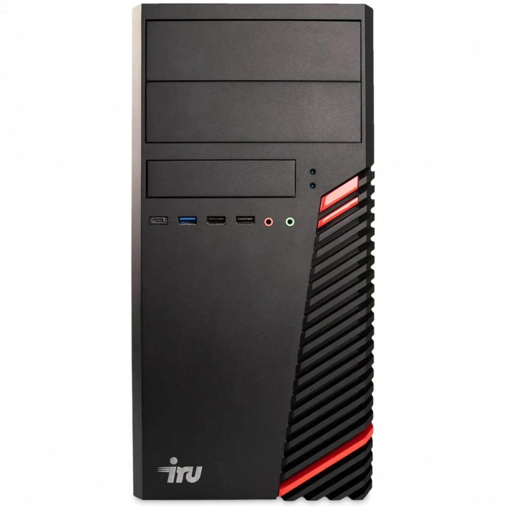 Персональный компьютер iRU Office 310H6SM 2025255 Core i5, 12400, 2.5, 16 Гб, DDR4-3200