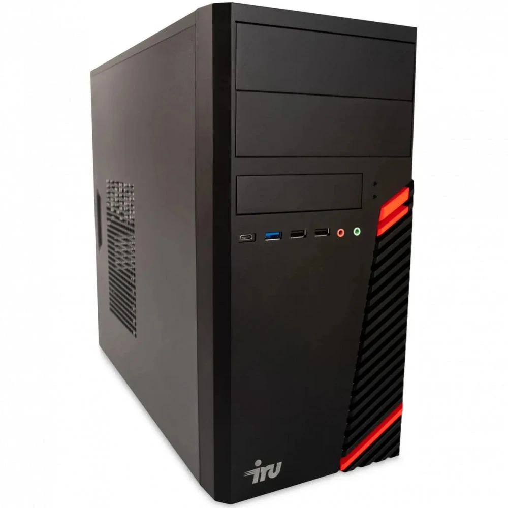 Персональный компьютер iRU Office 310H6SM 2025255 Core i5, 12400, 2.5, 16 Гб, DDR4-3200