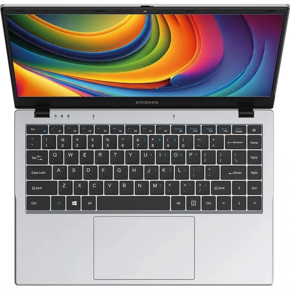 Ноутбук Digma EVE P4851 DN14N2-8CXW01 14 ", FHD 1920x1080 (16:9), Intel, Processor N-series, 8 Гб, 256 ГБ, Intel UHD Graphics, Windows 11 Pro