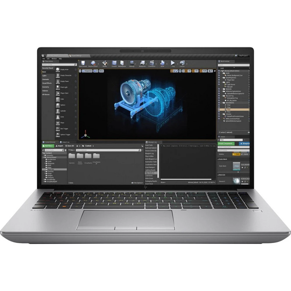 Мобильная рабочая станция HP Zbook Fury 16 G10 62W58EA 16, WUXGA 1920x1200, Intel, Core i9, 32, SSD