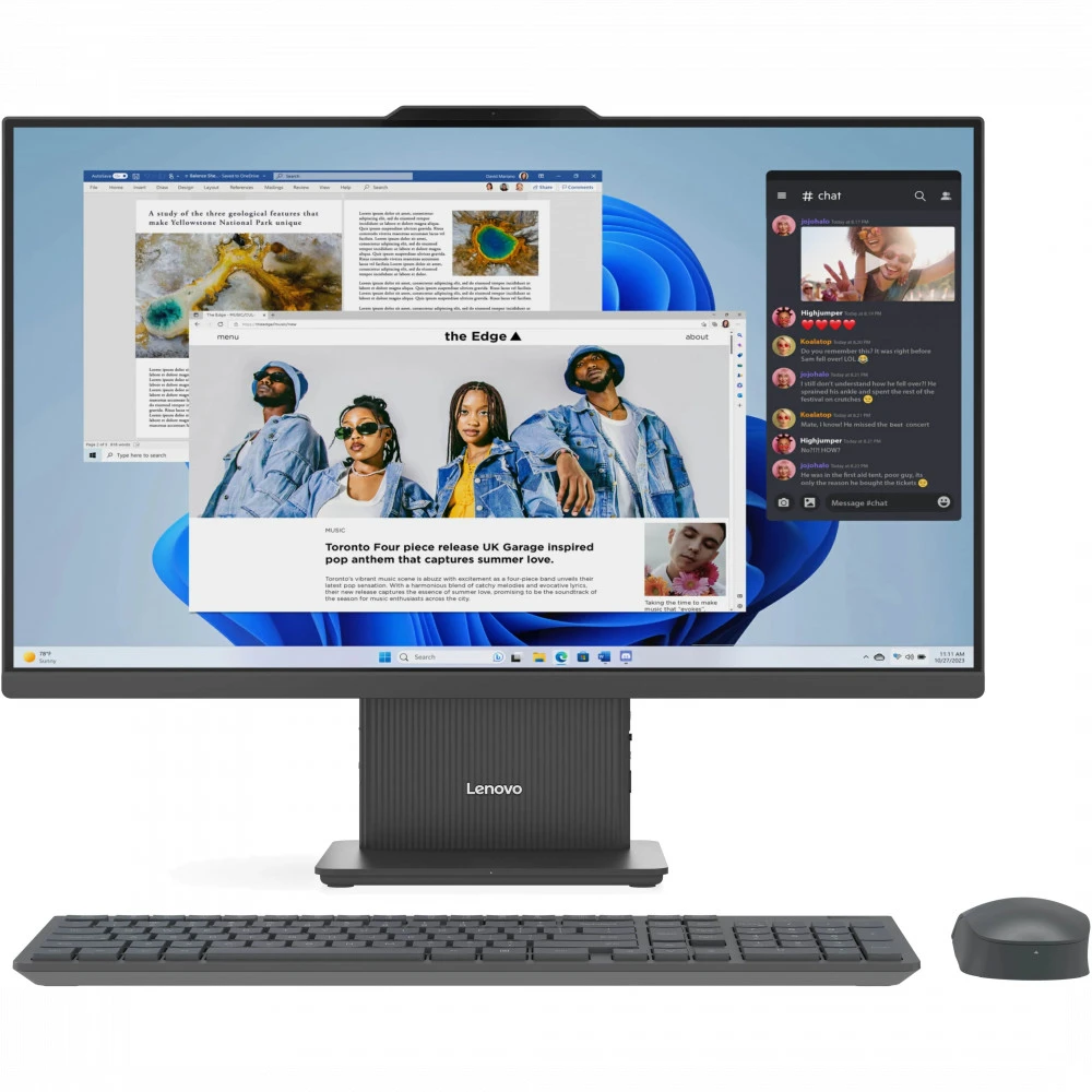 Моноблок Lenovo IdeaCentre AIO 27IRH9 F0HM0083RU 27 ", Intel, Core i7, 13620H, 2.4, 32 Гб, 1 Тб