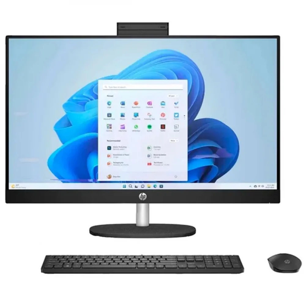 Моноблок HP All-in-One 24-cr0011ci 7Y007EA 23.8 ", AMD, Ryzen 5, 7520U, 2.8, 8 Гб, 512 Гб