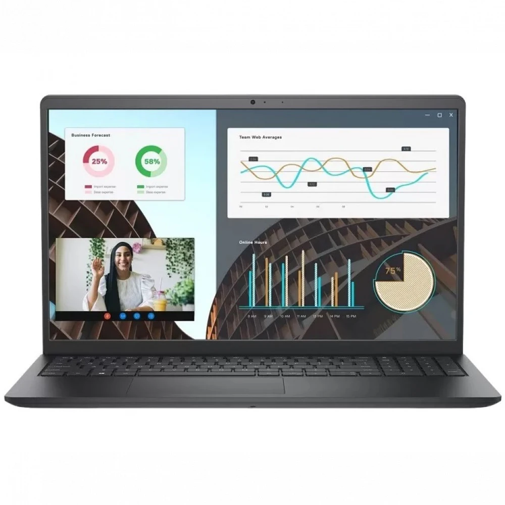 Ноутбук Dell Vostro 3530 N1605PVNB3530EMEA01_UBU 15.6 ", FHD 1920x1080 (16:9), Intel, Core i7, 16 Гб, 512 ГБ, Intel Iris Xe Graphics