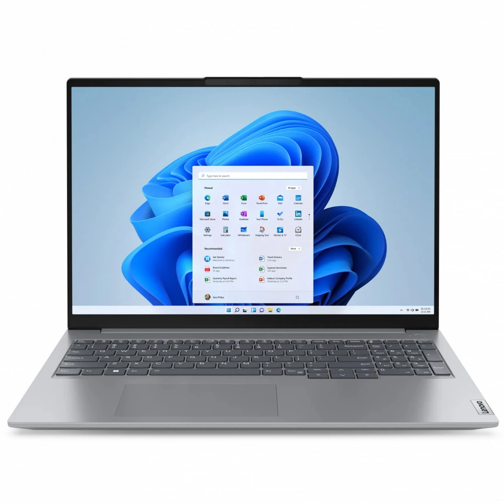 Ноутбук Lenovo ThinkBook 16 G6 21KK0094RU 16 ", WUXGA 1920x1200 (16:10), AMD, Ryzen 5, 8 Гб, 512 ГБ, AMD Radeon Graphics