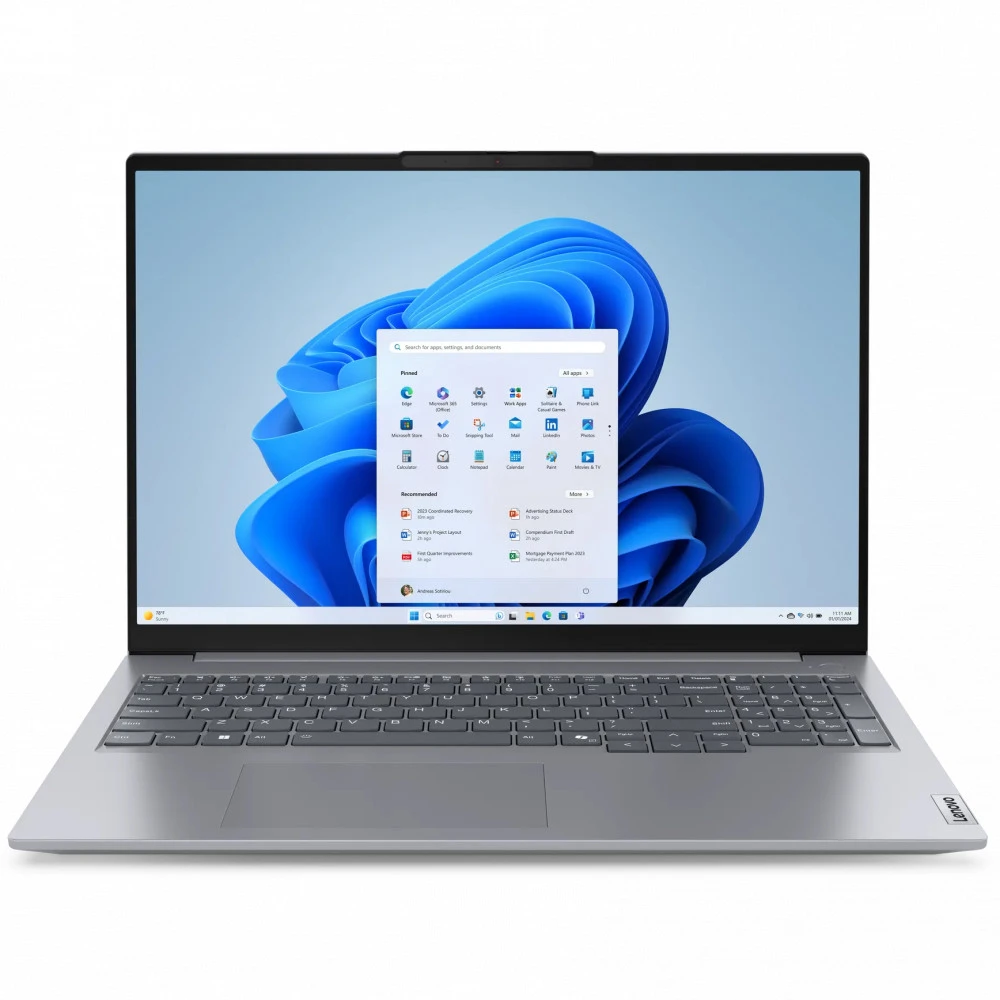 Ноутбук Lenovo ThinkBook 16 G6 ABP 21KK0015RU 16 ", WUXGA 1920x1200 (16:10), AMD, Ryzen 3, 8 Гб, 256 ГБ, AMD Radeon Graphics