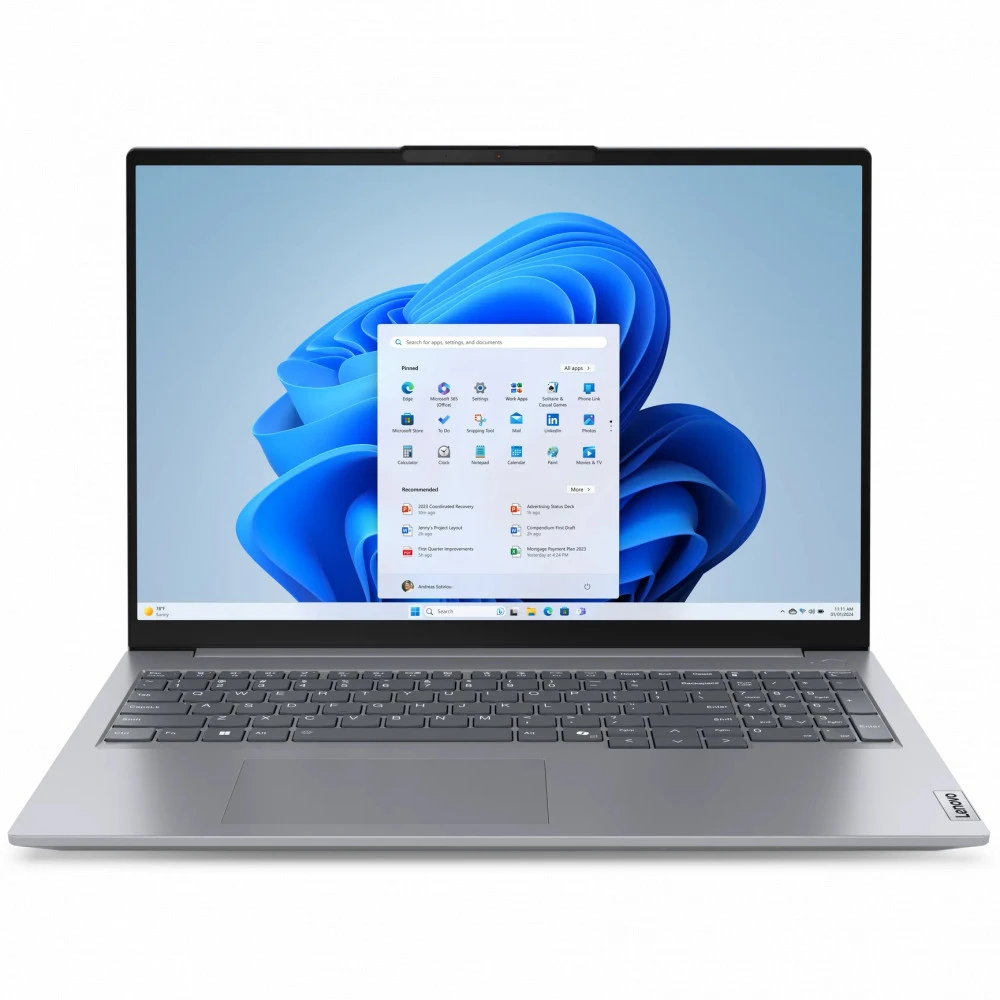 Ноутбук Lenovo ThinkBook 16 G7 ARP 21MW000YRU 16 ", WUXGA 1920x1200 (16:10), AMD, Ryzen 7, 16 Гб, 1 ТБ, AMD Radeon Graphics