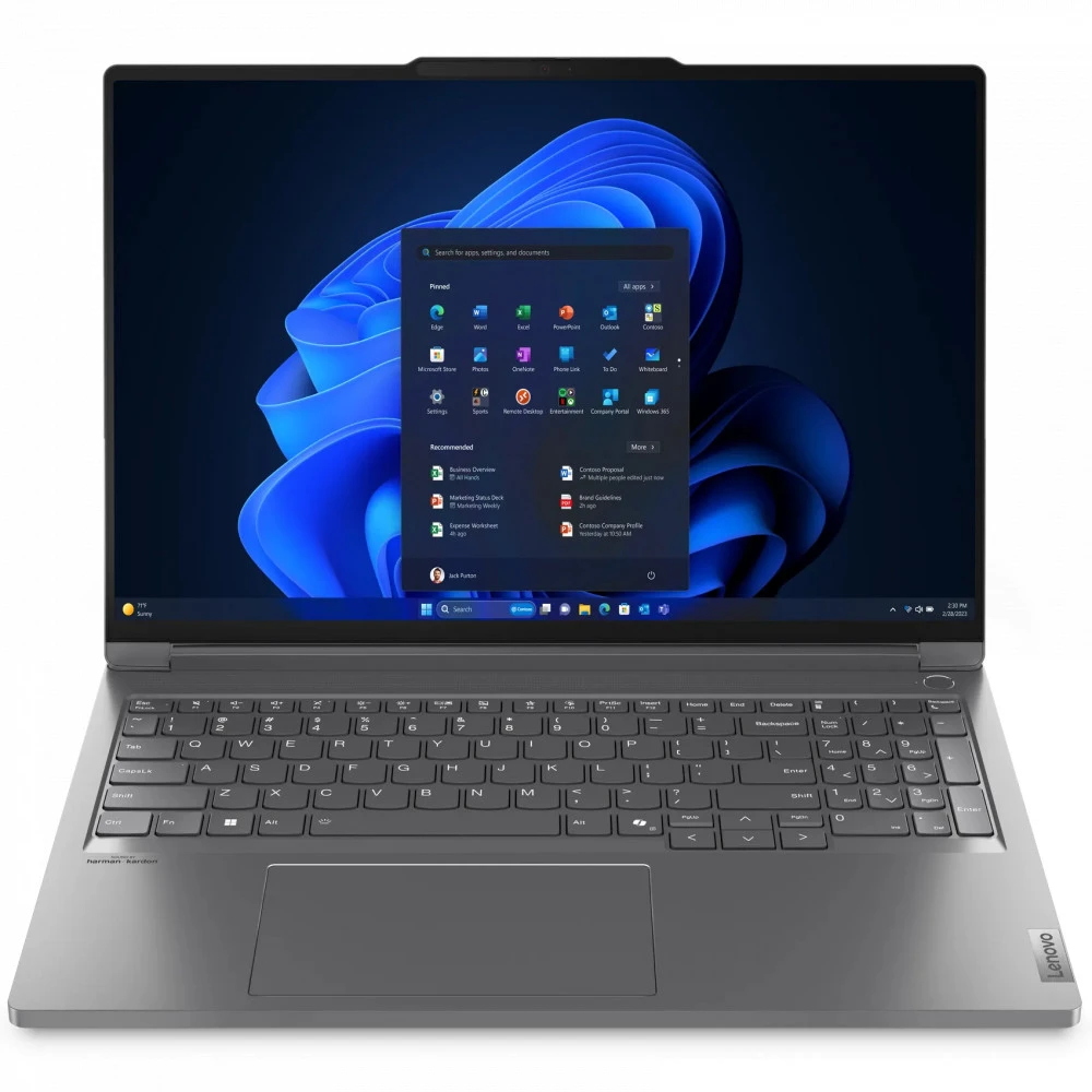 Ноутбук Lenovo ThinkBook 16p G5 IRX 21N5001URU 16 ", WQXGA 2560x1600 (16:10), Intel, Core i7, 16 Гб, 512 ГБ, NVIDIA GeForce RTX 4060