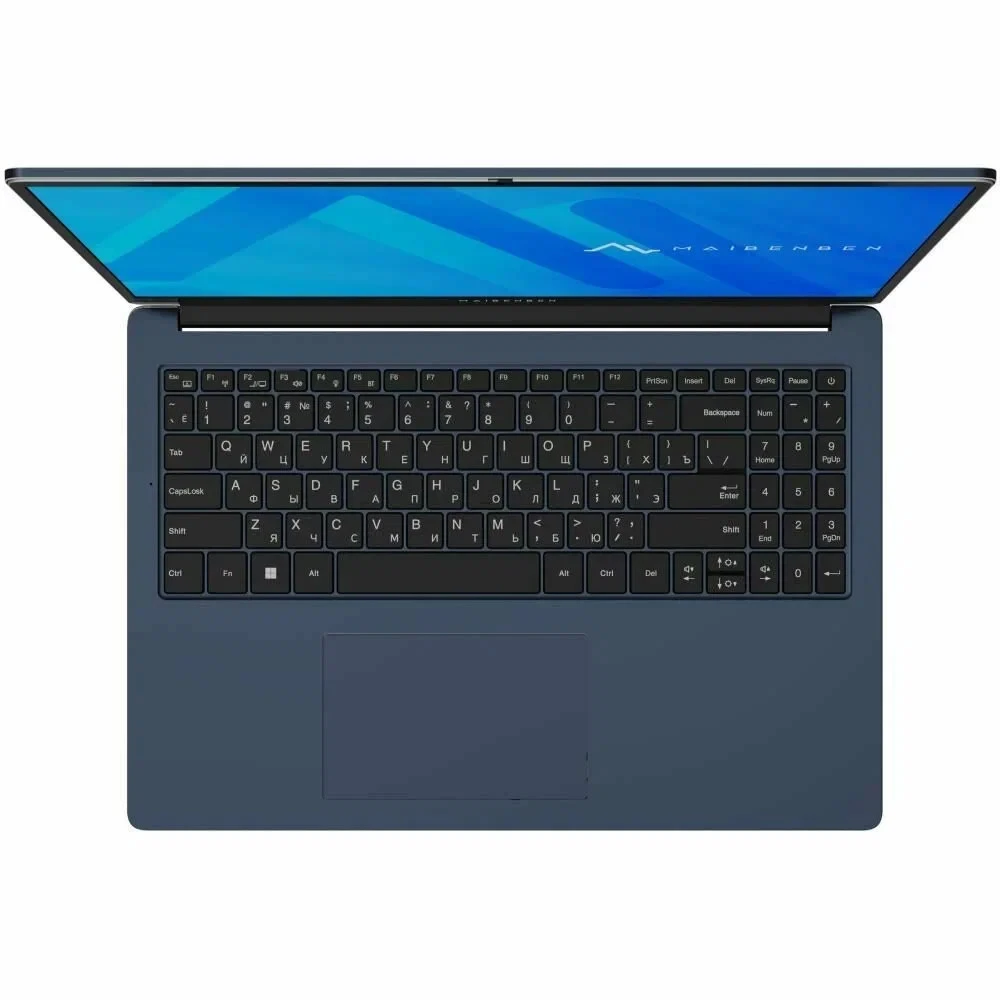 Ноутбук Maibenben Medio M657 M6571SB0LURE3 16 ", WUXGA 1920x1200 (16:10), AMD, Ryzen 7, 8 Гб, 512 ГБ, AMD Radeon Graphics, Linux