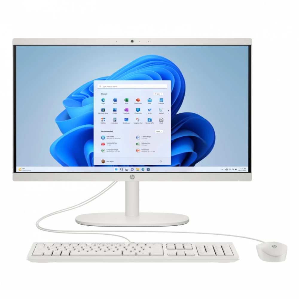 Моноблок HP 22-dg0001ci B93ZREA 21.5 ", Intel, N-series, N200, 3.7, 8 Гб, 512 Гб