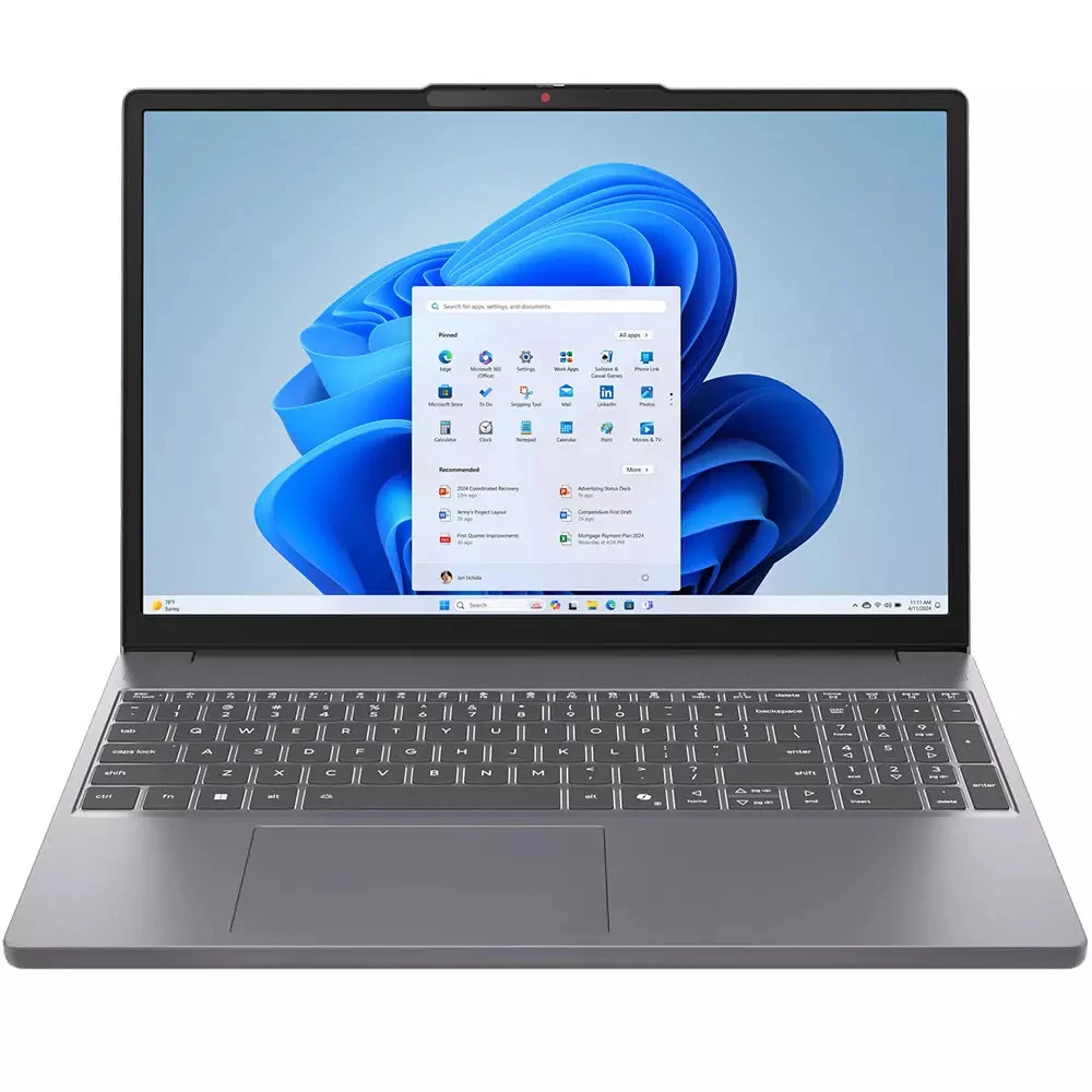 Ноутбук Lenovo IdeaPad Slim 3 15IRH10 83K1002XRK 15.3 ", WUXGA 1920x1200 (16:10), Intel, Core i5, 16 Гб, 512 ГБ, Intel UHD Graphics, Windows 11 Home