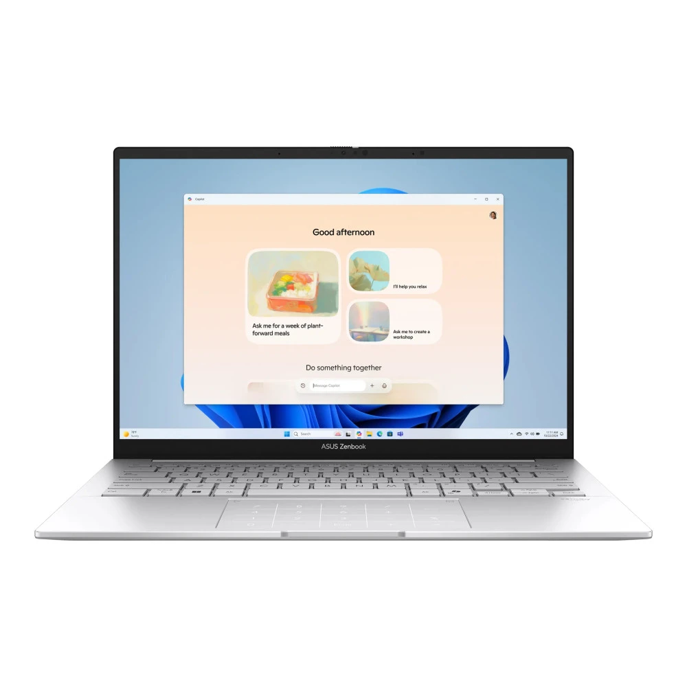 Ноутбук Asus Zenbook 14 UX3405CA-PP157W 90NB14W2-M00LP0 14 ", WQXGA+ 2880x1800 (16:10), Intel, Core Ultra 9, 16 Гб, 1 ТБ, Intel Arc Graphics, Windows 11 Home