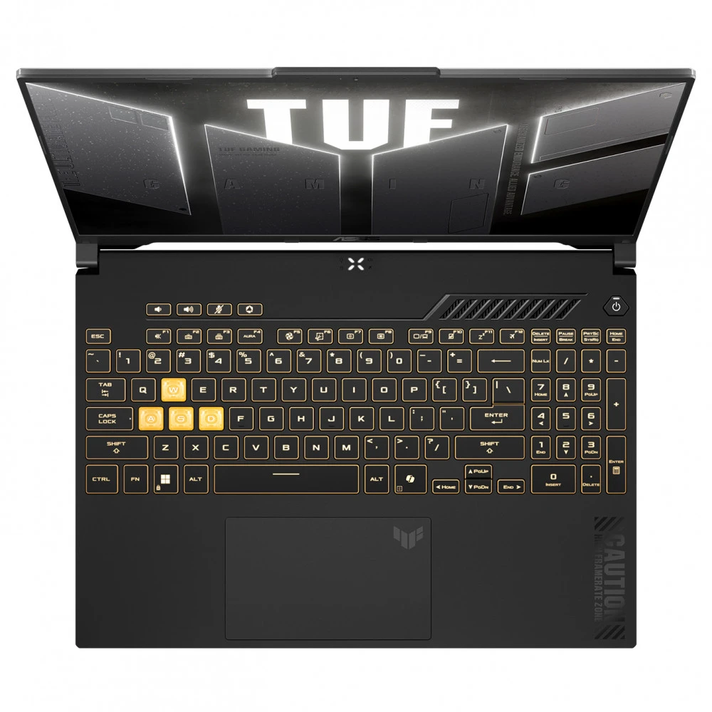 Ноутбук Asus TUF Gaming F16 FX607VU-RL059 90NR0N06-M002R0 16 ", WUXGA 1920x1200 (16:10), Intel, Core 5, 16 Гб, 512 ГБ, nVidia GeForce RTX 4050