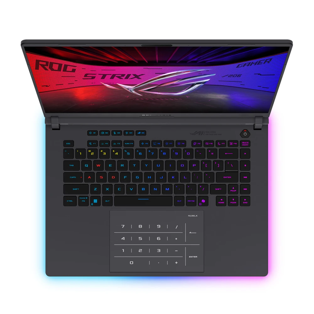 Ноутбук Asus Rog Strix G16 G615LR-S5162 90NR0LR1-M00670 16 ", WQXGA 2560x1600 (16:10), Intel, Core Ultra 7, 16 Гб, 1 ТБ, NVIDIA GeForce RTX5070Ti