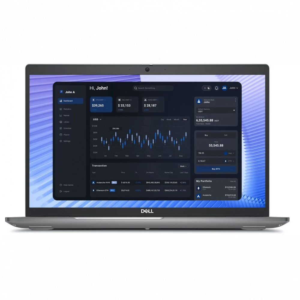 Мобильная рабочая станция Dell Precision 3590 210-BLMX_N004P3590EMEA_VP 15.6, FHD 1920x1080, Intel, Core Ultra 7, 16, SSD