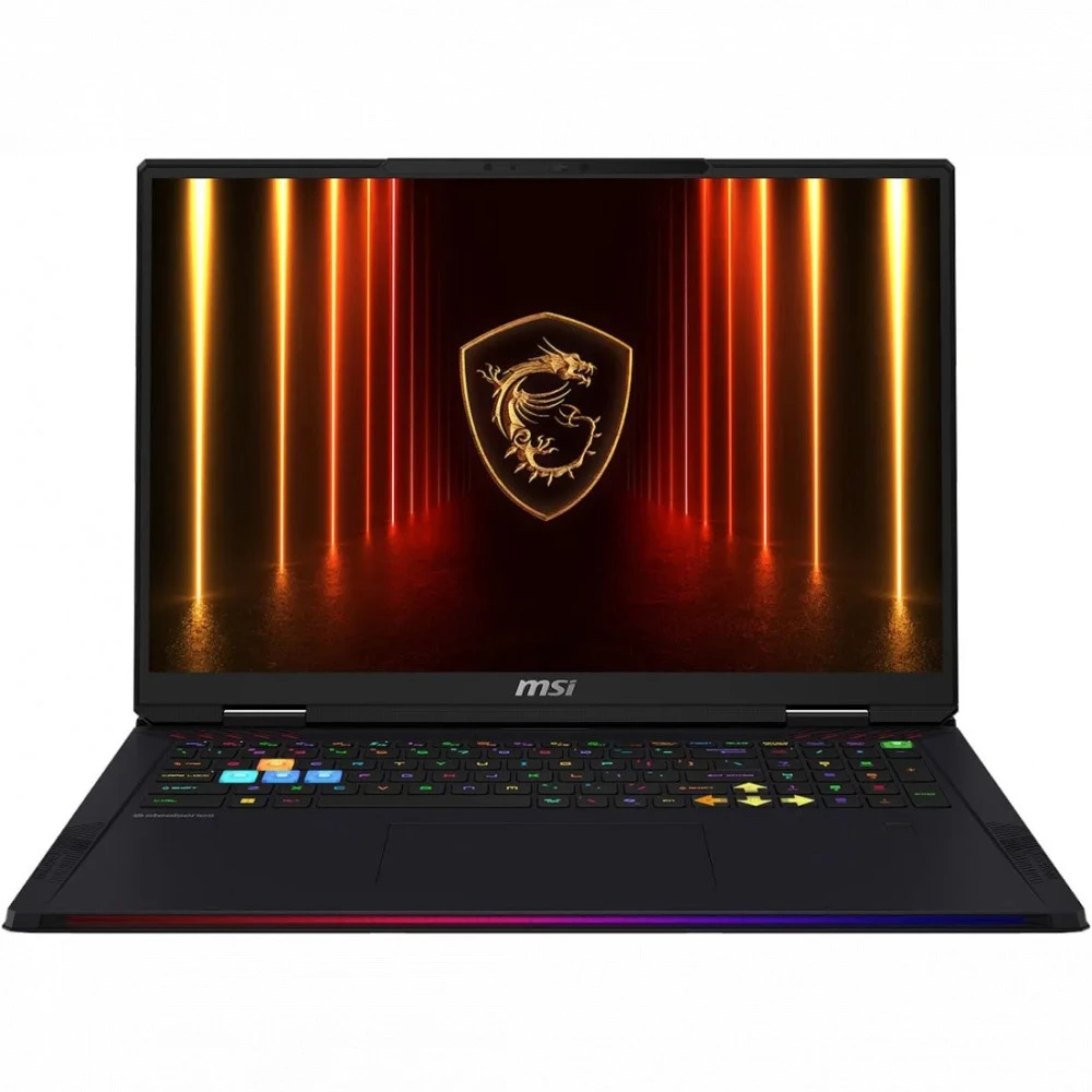 Ноутбук MSI Raider 18 HX AI A2XWJG-651KZ 9S7-182462-651 18 ", 4K Ultra HD + 3840x2400 (16:10), Intel, Core Ultra 9, 64 Гб, 4 ТБ, nVidia GeForce RTX 5090, Windows 11 Home