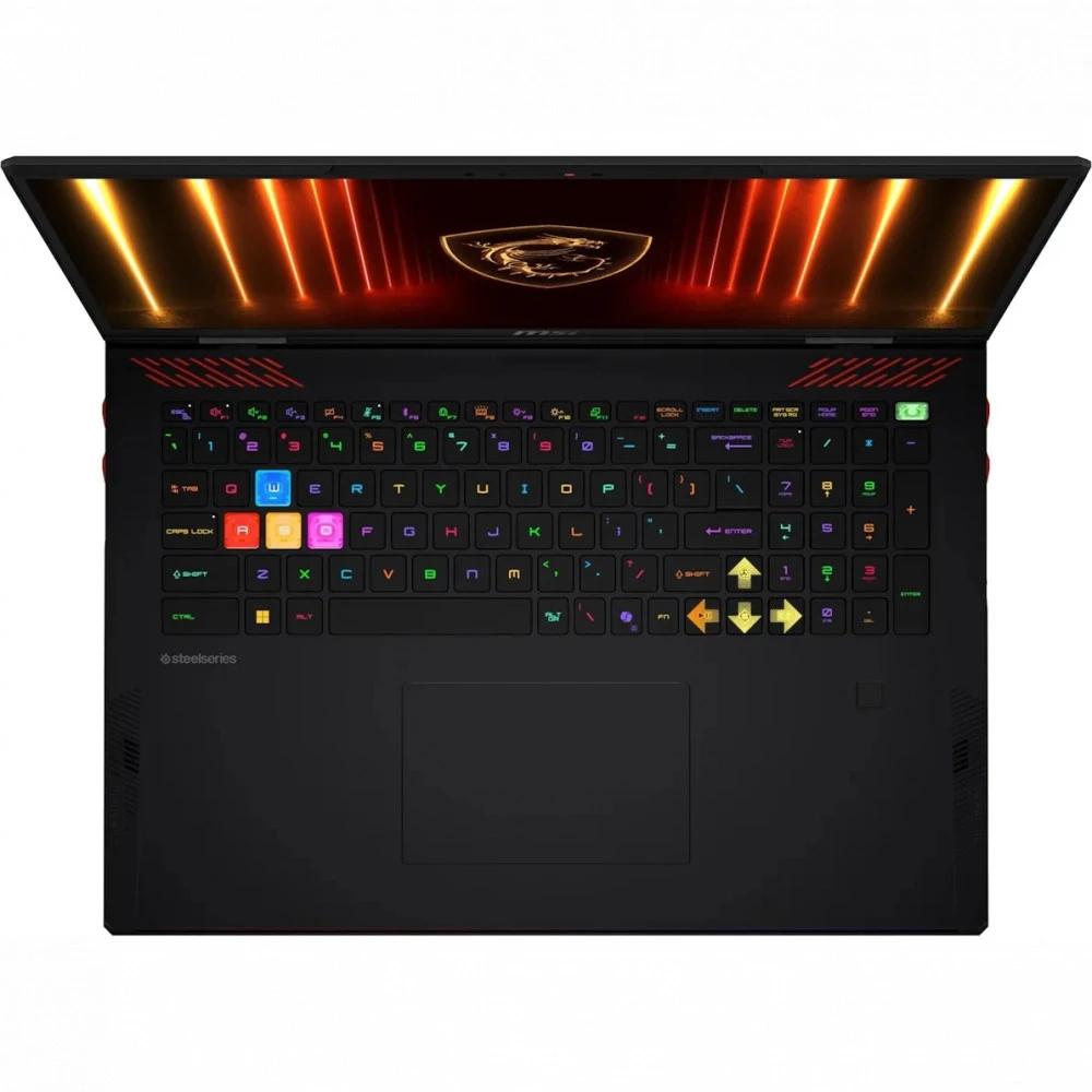 Ноутбук MSI Raider 18 HX AI A2XWJG-651KZ 9S7-182462-651 18 ", 4K Ultra HD + 3840x2400 (16:10), Intel, Core Ultra 9, 64 Гб, 4 ТБ, nVidia GeForce RTX 5090, Windows 11 Home