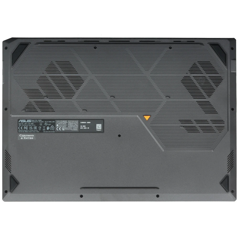 Ноутбук Asus TUF Gaming FA808UM-S8030 90NR0NN1-M001M0 16 ", WUXGA 1920x1200 (16:10), AMD, Ryzen 7, 16 Гб, 512 ГБ, nVidia GeForce RTX 5060