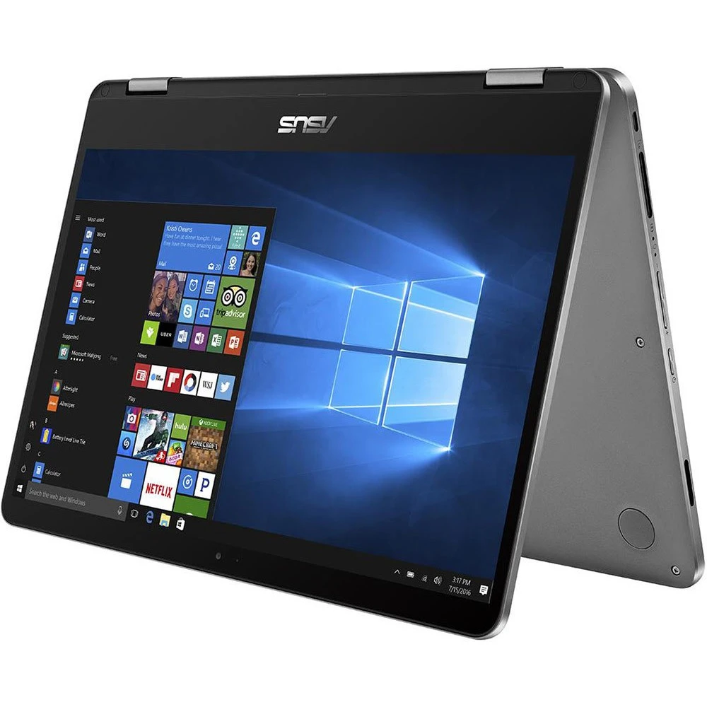 Ноутбук Asus TP401CA-EC104T 90NB0H21-M01850 14 ", FHD 1920x1080 (16:9), Core M3, 4 Гб, 128 ГБ, Intel HD Graphics, Windows 10 Home