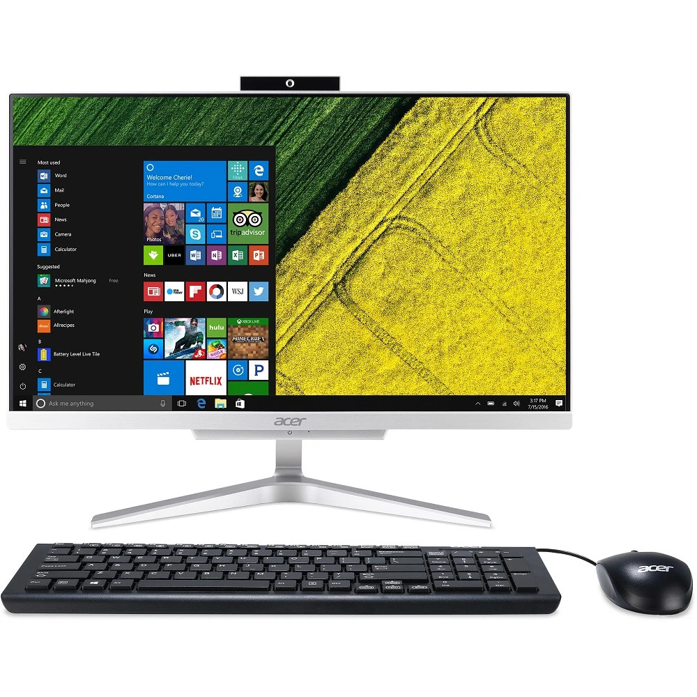 Моноблок Acer Aspire C24-865 DQ.BBTER.004 23.8 ", Core i3, 8130U, 2.2, 8 Гб, 1 Тб