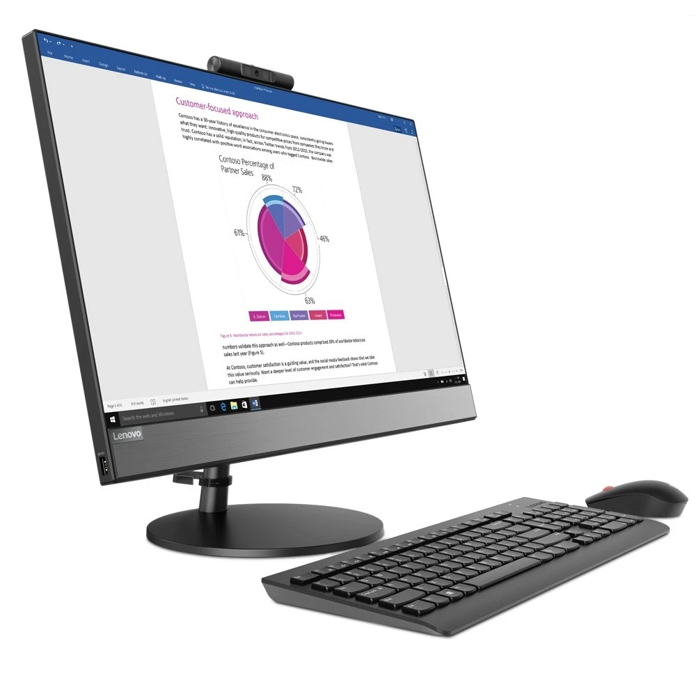 Моноблок Lenovo V530-22ICB 10US000CRU 21.5 ", Intel, Core i5, 8400T, 1.7, 8 Гб, 1 Тб