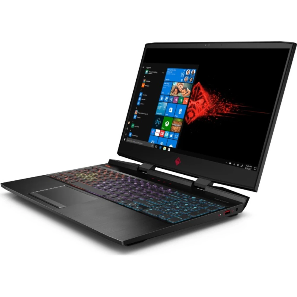 Ноутбук HP Omen 15-dc0007ur 4GT42EA 15.6 ", FHD 1920x1080 (16:9), Intel, Core i7, 16 Гб, 256 ГБ, nVidia GeForce 1070, Windows 10 Home