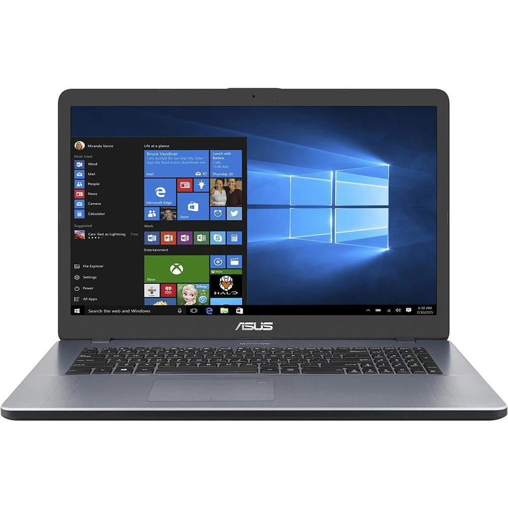 Ноутбук Asus X705MA (BX012T) 90NB0IF2-M00730 17.3 ", HD+ 1600х900 (16:9), Celeron, 4 Гб, Intel UHD Graphics, Windows 10 Home