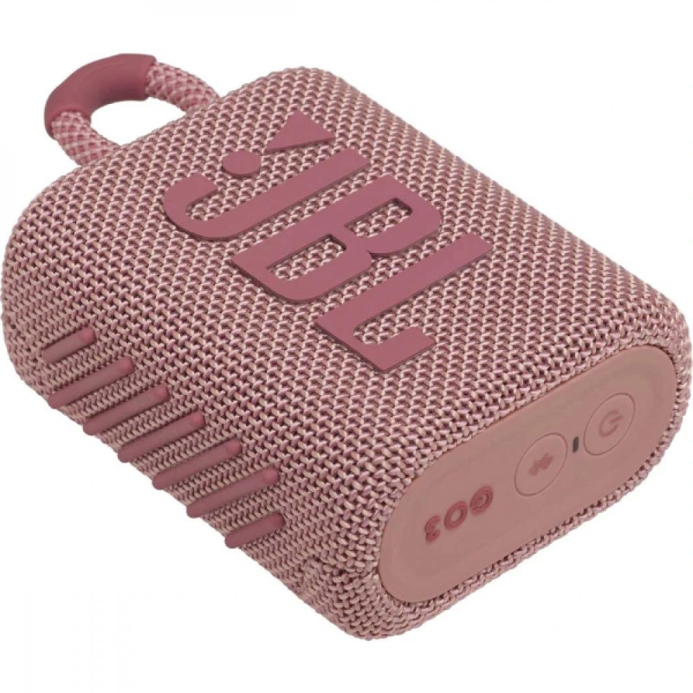 Портативная колонка JBL GO 3 розовая JBLGO3PINK Розовый