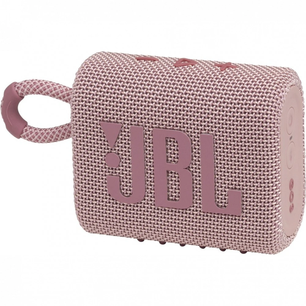 Портативная колонка JBL GO 3 розовая JBLGO3PINK Розовый
