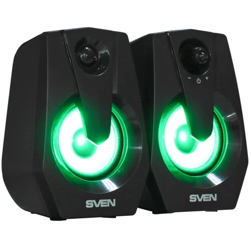 Портативная колонка Sven 370 (2.0) - Black Черный