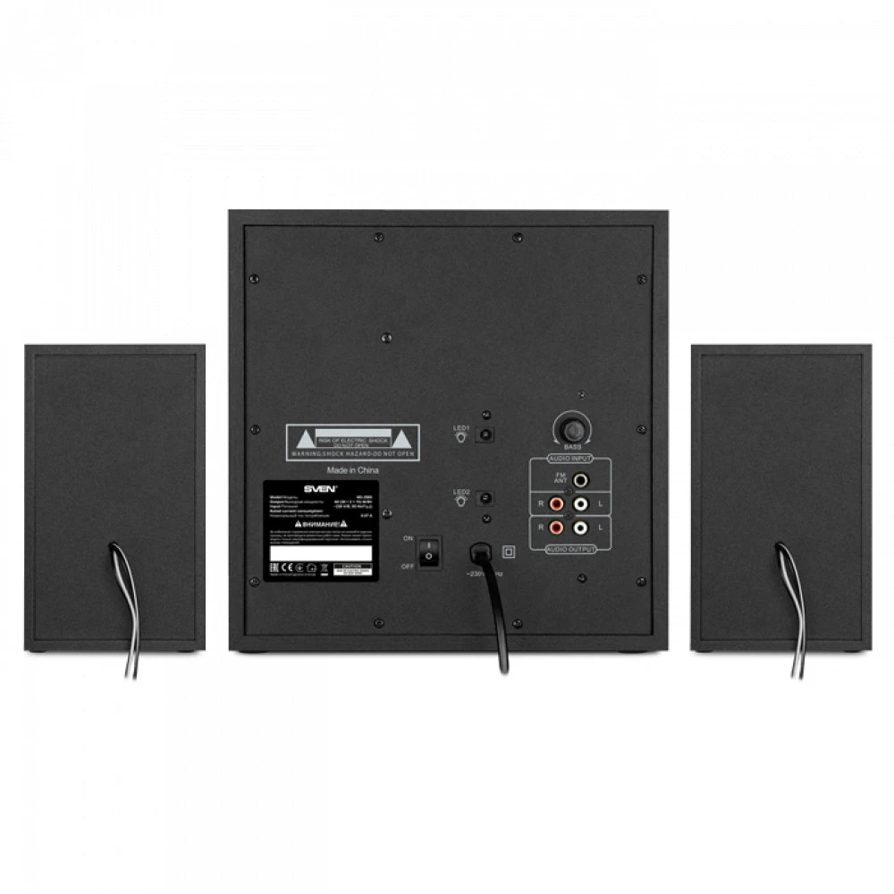 Компьютерные колонки Sven Колонки MS-2085 SV-020101 Черный