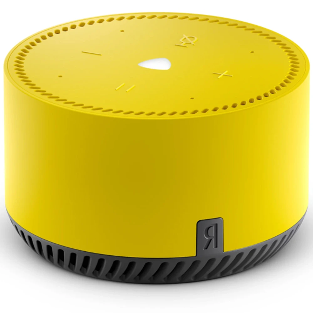 Яндекс Умная Колонка Станция Лайт Лимон YNDX-00025 Yellow