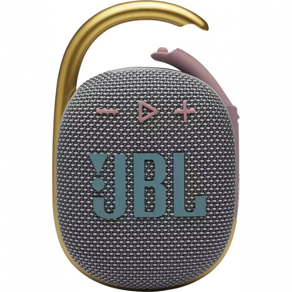 Портативная колонка JBL Clip 4 grey JBLCLIP4GRY Серый