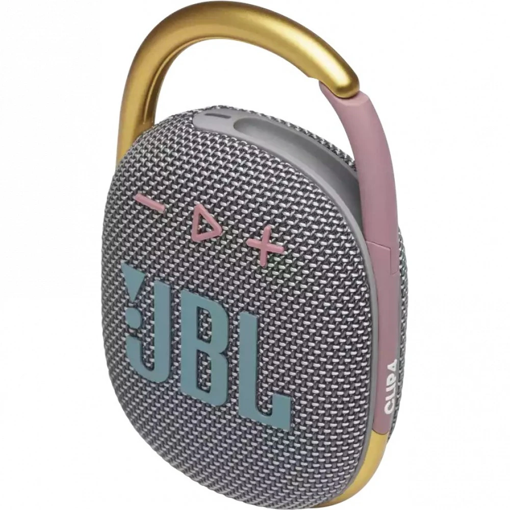 Портативная колонка JBL Clip 4 grey JBLCLIP4GRY Серый